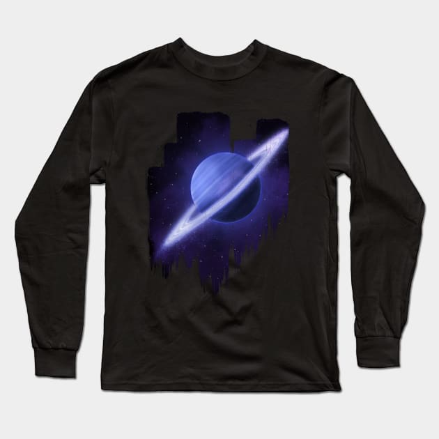 Saturn Long Sleeve T-Shirt by Trashy_design